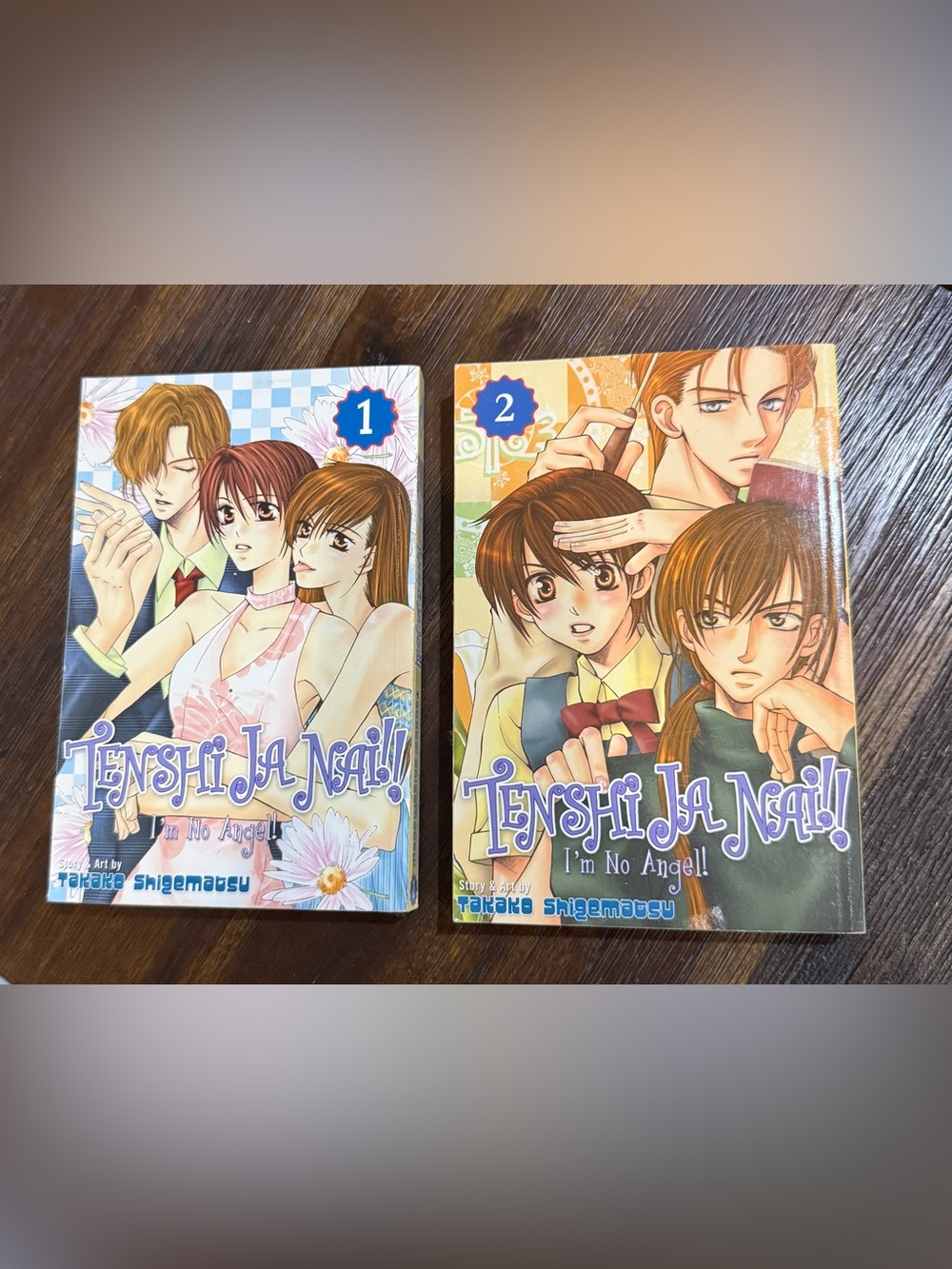 Tenshi Ja Nai!! Manga Books Volumes 1 and 2 Bundles